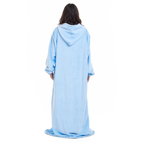 Snuggs Wearable Blanket Monk Light Blue